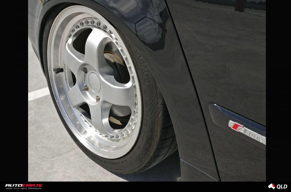 AUDI A4 2003 ONWARDS RS1 SILVER MACHINED LIP
